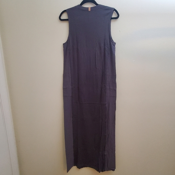 NWOT Lunya Cool Paneled Sleeveless Maxi Dress in Gray Size XS - Picture 5 of 11